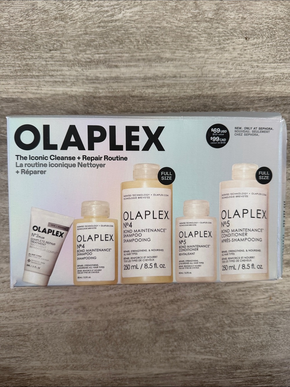 OLAPLEX Bond Maintenance Set — $110 value